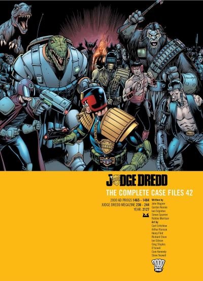 Judge Dredd: The Complete Case Files 42 - Judge Dredd: The Complete Case Files - John Wagner - Bøker - Rebellion Publishing Ltd. - 9781786187093 - 17. august 2023