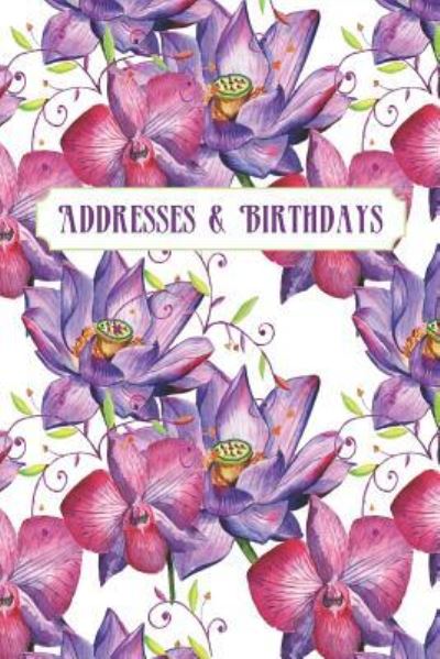 Cover for Andante Press · Addresses &amp; Birthdays (Paperback Book) (2019)