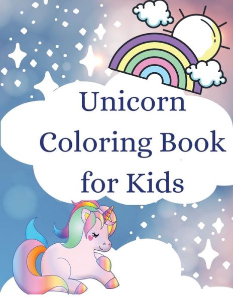 Cover for Radu Key · Unicorn Coloring Book for Kids (Paperback Book) (2021)