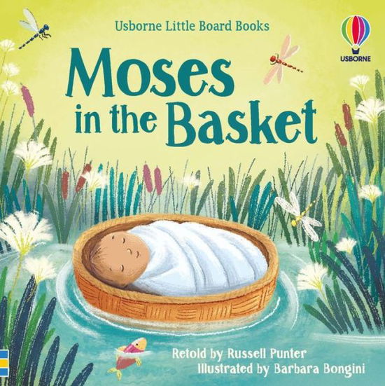 Moses in the basket - Little Board Books - Russell Punter - Bøger - Usborne Publishing Ltd - 9781805312093 - 9. november 2023