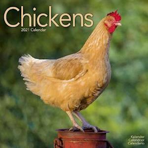 Chickens 2021 Wall Calendar - Avonside Publishing Ltd - Merchandise - Avonside Publishing Ltd - 9781839410093 - July 6, 2020