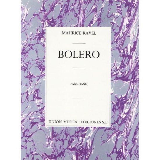 Cover for Maurice Ravel · Bolero (Book) (2004)