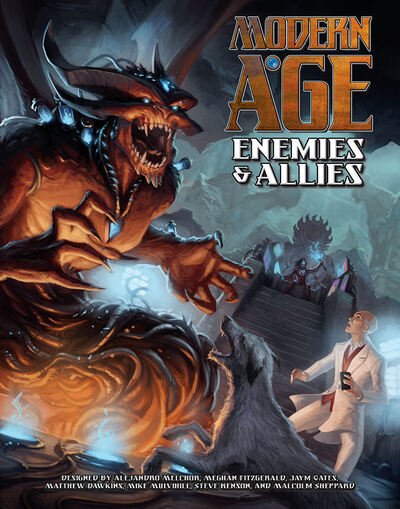 Modern Age Enemies & Allies - Malcolm Sheppard - Livros - Green Ronin Publishing - 9781949160093 - 30 de junho de 2020