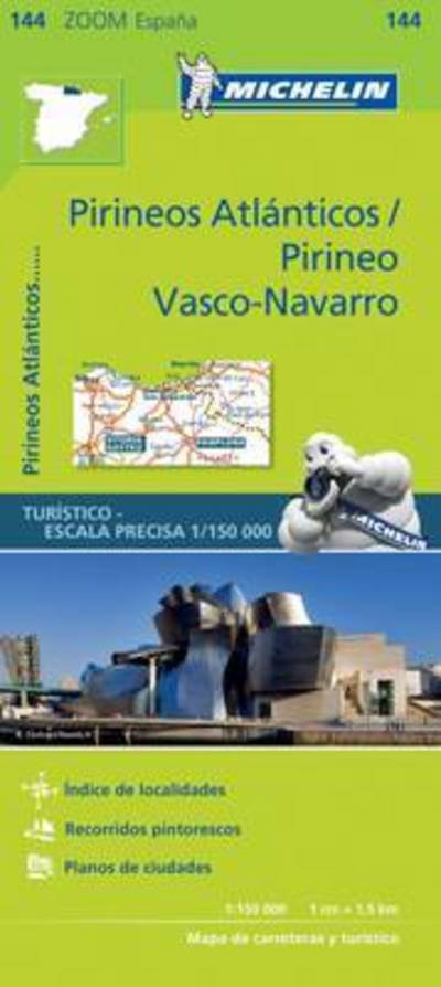 Cover for Michelin · Michelin Zoom: Pirineos Atlanticos - Pirineo Vasco-Navarro (Hardcover Book) (2018)