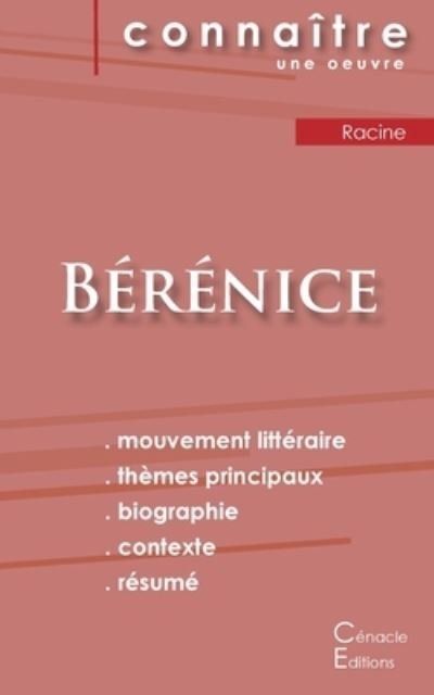 Cover for Jean Racine · Fiche de lecture Berenice de Racine (Analyse litteraire de reference et resume complet) (Paperback Bog) (2022)