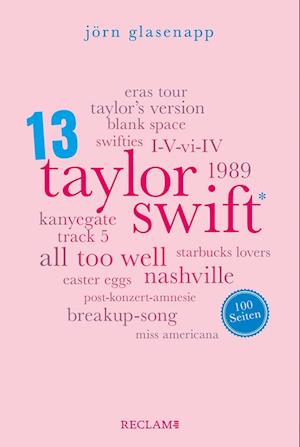 Taylor Swift. 100 Seiten - Jörn Glasenapp - Books - Reclam, Philipp - 9783150207093 - February 16, 2024