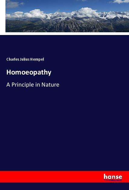 Homoeopathy - Hempel - Livros -  - 9783337772093 - 