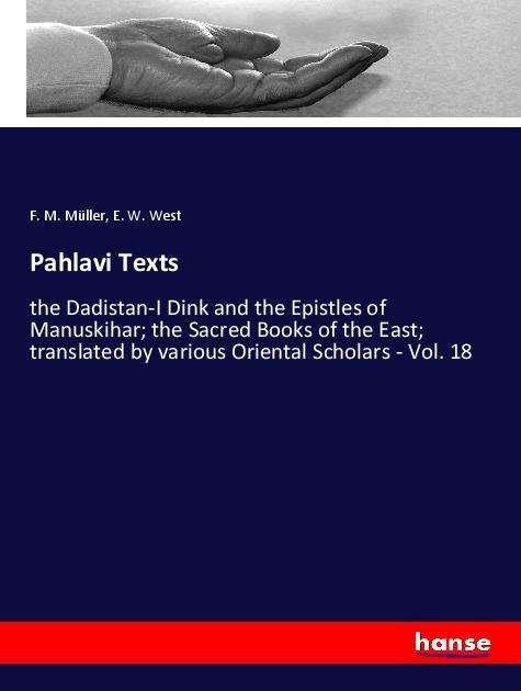 Cover for Müller · Pahlavi Texts (Book) (2021)
