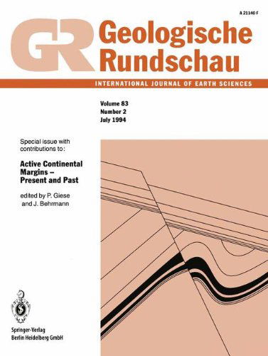 Cover for Geologische Vereinigung · Active Continental Margins - Present and Past (Paperback Book) [1994 edition] (1994)