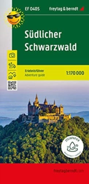 Cover for Southern Black Forest, adventure guide 1:170,000, freytag &amp; berndt, EF 0405 (Landkarten) (2023)