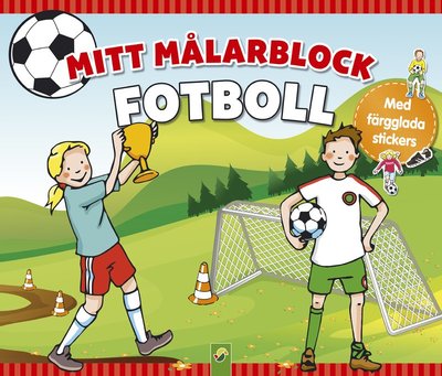 Cover for Katharina Wieker · Mitt målarblock fotboll (Paperback Book) (2018)