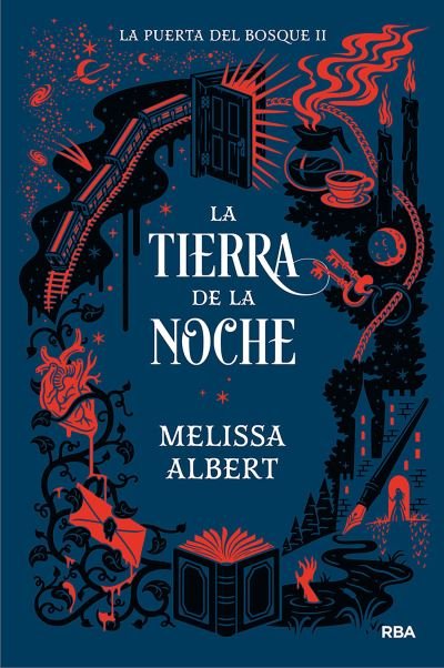 Cover for Melissa Albert · La tierra de la noche (Paperback Bog) (2021)