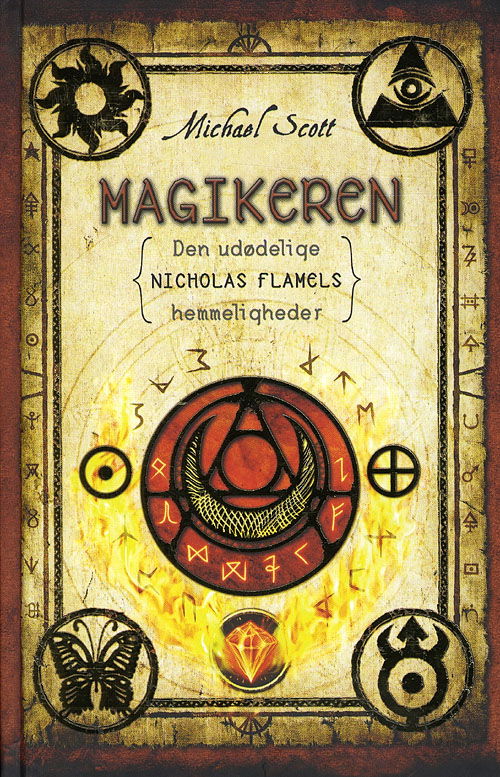 Cover for Michael Scott · Den udødelige Nicholas Flamels hemmeligheder: Magikeren - Den udødelige Nicholas Flamels hemmeligheder 2 (Bound Book) [1st edition] [Indbundet] (2009)