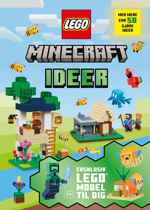 Cover for Lego · LEGO: LEGO Minecraft ideer (bog med klodser) (Bound Book) [1. wydanie] (2025)