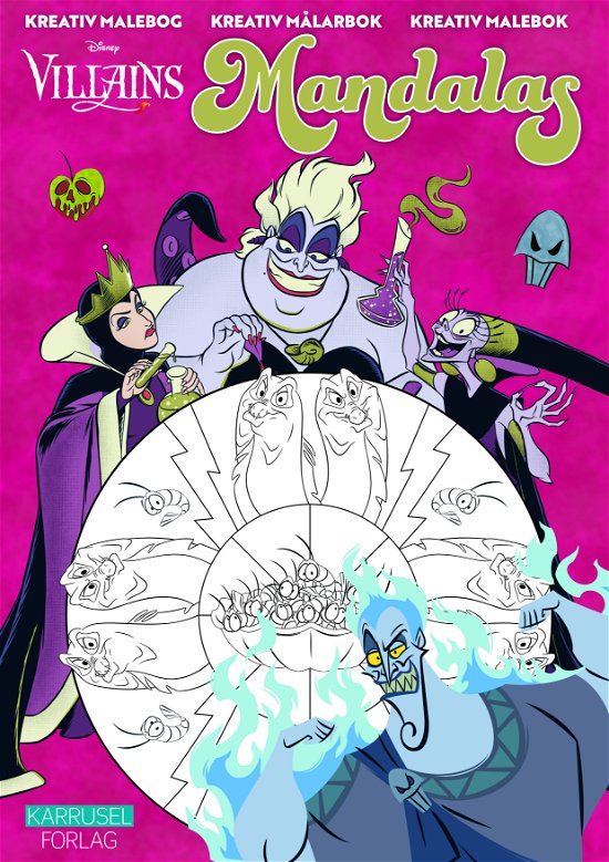 Cover for Disney Villans - Mandalas (Buch) (2023)