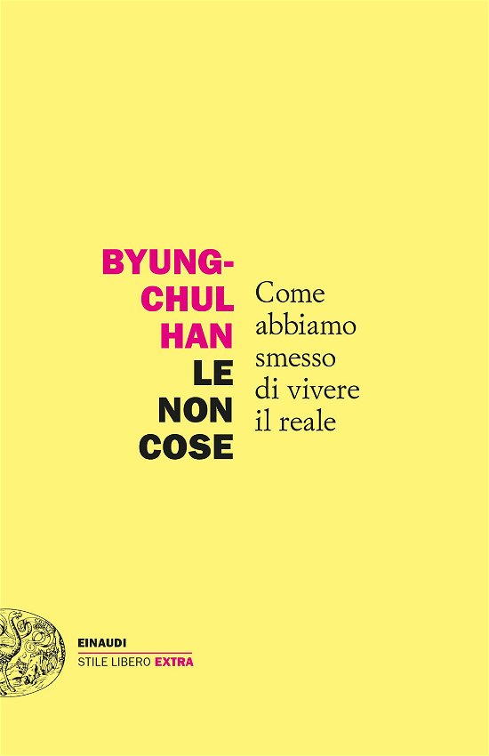 Cover for Byung-Chul Han · Le Non Cose (Book)