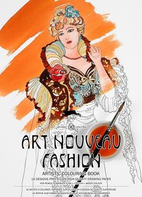 Cover for Pepin Van Roojen · Art Nouveau Fashion: Artists' Colouring Book (Pocketbok) (2015)