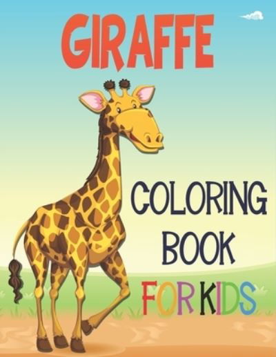 Cover for Rr Publications · Giraffe Coloring Book For Kids (Pocketbok) (2021)