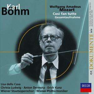 Cover for Böhm Karl · Mozart: Cosi Fan Tutte (CD)