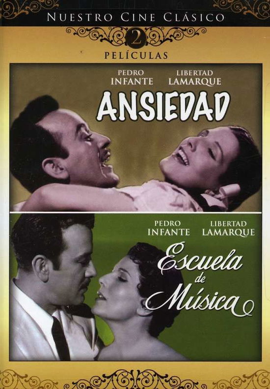 Cover for Ansiedad &amp; Escuela De Musica (DVD) (2008)