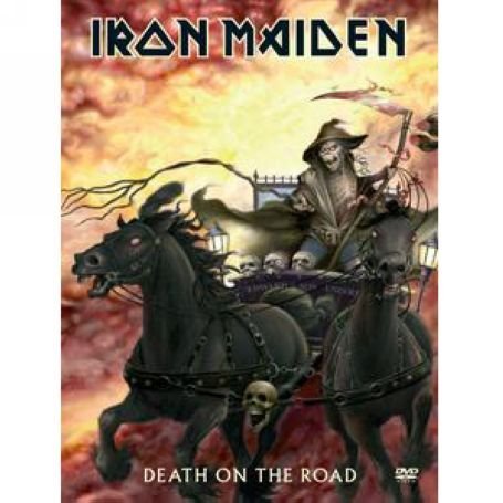 Cover for Iron Maiden · Death On The Road (DVD) [Standard edition] (2013)