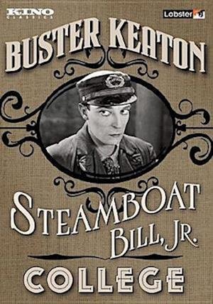 Cover for Steamboat Bill Jr. / College (DVD) (2017)
