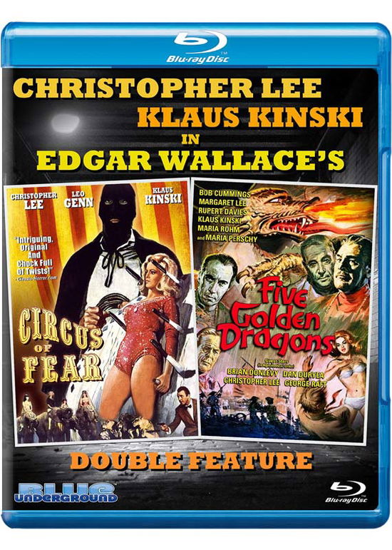 Cover for Circus of Fear / Five Golden Dragons (Blu-ray) [Widescreen edition] (2016)