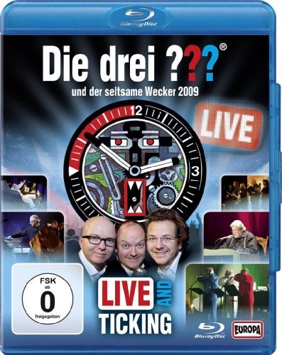 Cover for Die Drei · Der Seltsame Wecker: Live &amp; Ticking (Blu-Ray) (2010)
