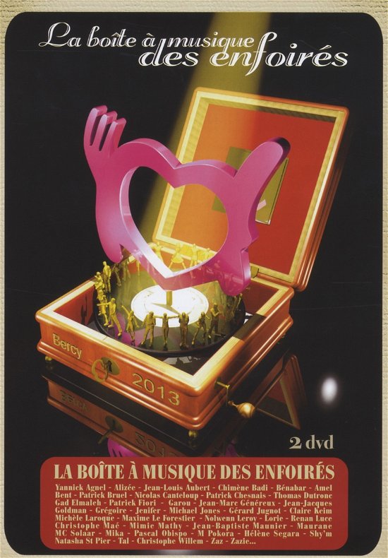 Cover for Les Enfoires · La boite musique des enfoires (DVD)