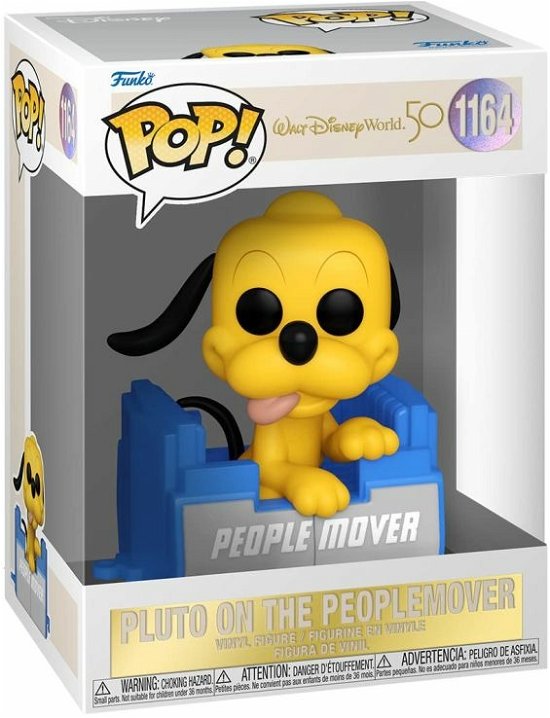 POP Disney WDW50  People Mover Pluto - POP Disney WDW50  People Mover Pluto - Produtos - Funko - 0889698595094 - 13 de abril de 2022