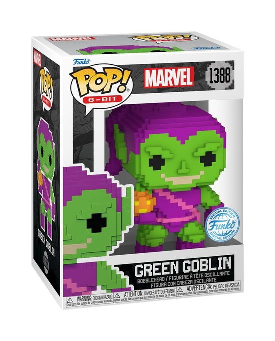 Marvel POP! 8-Bit Vinyl Figur Green Goblin 9 cm - Marvel Pop! 8 - Gadżety - Funko - 0889698821094 - 20 sierpnia 2024