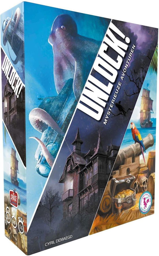 Cover for Asmodee · Unlock! 2 Mysterieuze Avonturen (Toys)