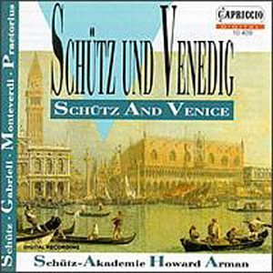 Cover for Schütz-Akademie / Arman,Howard · SCH‹TZ UND VENEDIG *s* (CD) (2008)