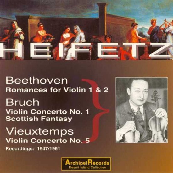 Cover for Beethoven / Heifetz · Violinkonzerte Und (CD) (2012)