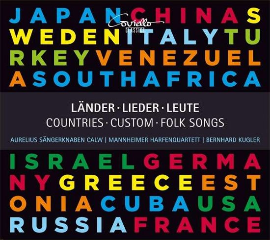 Cover for Aurelius Sangerknaben Calw / Mannheimer Harfenquartett · Countries - Custom - Folk: Songs (CD) (2019)