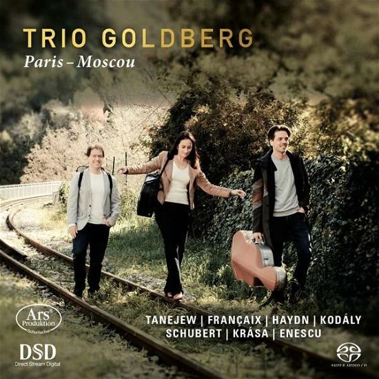Cover for Trio Goldberg · Paris-Moscow: Tanejew. Francaix / Haydn / Kodaly (CD) (2020)