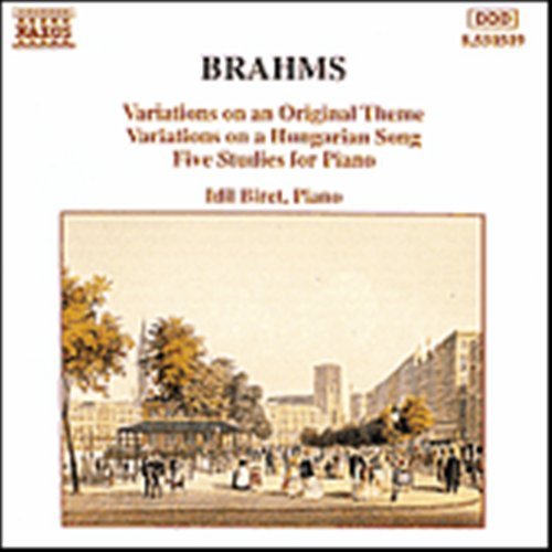 Cover for Idil Biret · BRAHMS: Variations Op.21 etc. (CD) (1994)