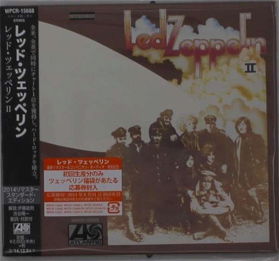 Cover for Led Zeppelin · II (CD) [Standard, Japan Import edition] (2014)