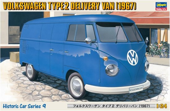 1/24 Volkswagen Typ 2 Delivery Van 1967 Hc9 - Hasegawa - Produtos - Hasegawa - 4967834211094 - 