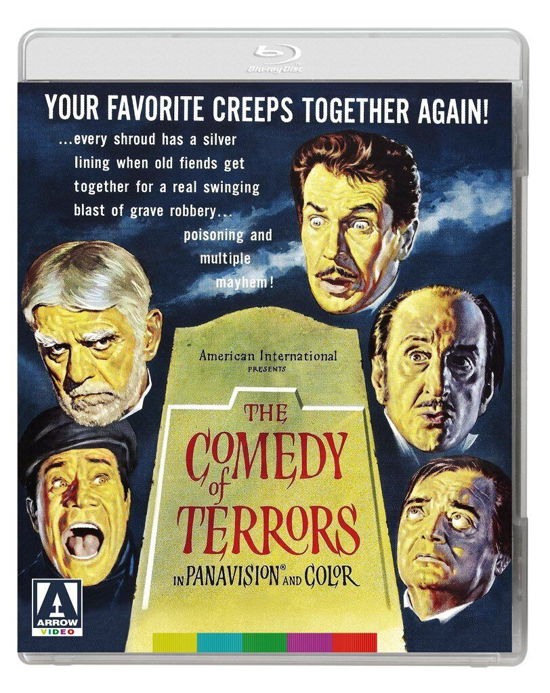 Cover for The Comedy of Terrors (Blu-ray/DVD) (2001)