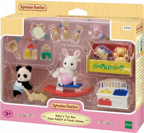 Cover for Sylvanian Families  Babys Toy Box  deleted Snow Rabbit  Panda Babies Toys (MERCH)