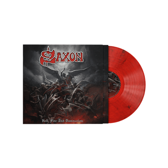 Cover for Saxon · Hell, Fire And Damnation (LP) [Limited Red Marbled edition] (2024)