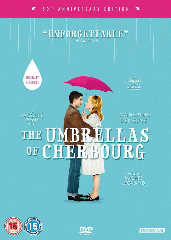 Cover for Catherine Deneuve · Umbrellas of Cherbourg - 50th Annive (DVD) (2014)