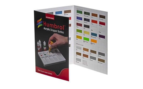 Cover for Humbrol · Humbrol - Humbrol Acrylic Colour Chart With Hi-spec Printing (Leketøy)