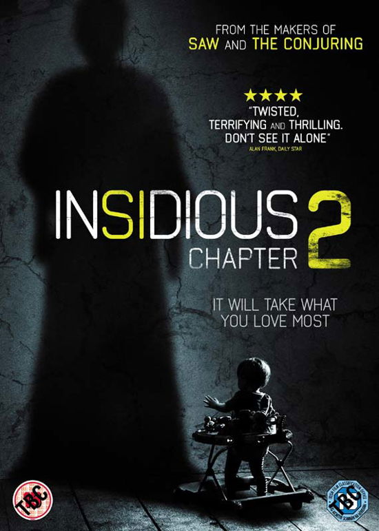 Insidious / Insidious: Chapter 2 / Insidious: Chapter 3 / Insidious: The  Last Key [DVD]