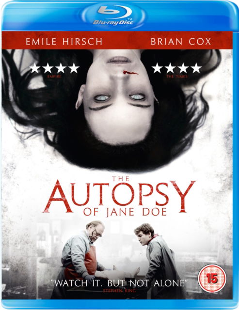 Cover for Autopsy of Jane Doe the BD · The Autopsy Of Jane Doe (Blu-ray) (2017)