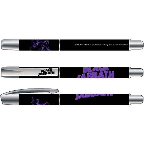 Black Sabbath Gel Pen: Logo & Dragon - Black Sabbath - Merchandise -  - 5056170649094 - 