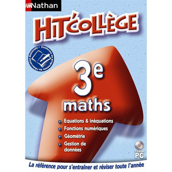 Cover for Hit College : Maths 3eme (14 · Hit College : Maths 3eme (14-15 ans) (MERCH) (2019)