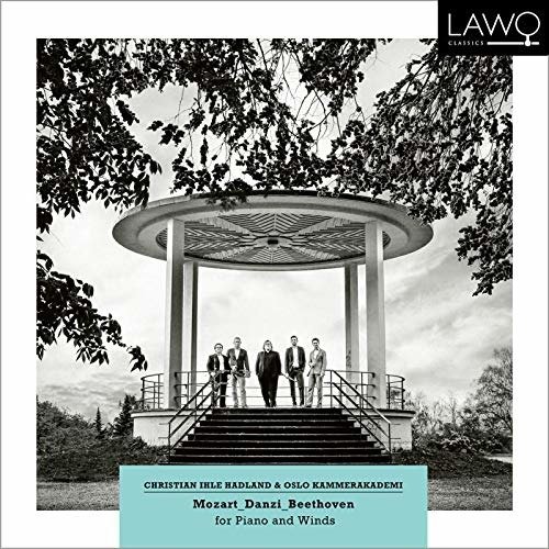 Cover for Christian Ihle Hadland / Oslo Kammerakademi · Mozart / Danzi / Beethoven For Piano And Winds (CD) (2019)