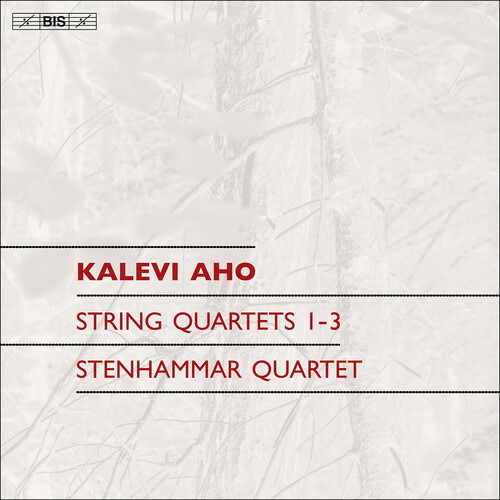 Cover for Stenhammar Quartet · Aho: Streichquartette Nr. 1-3 (SACDH) (2024)